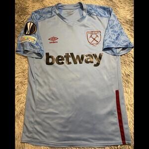 Customised West Ham Europa league Jersey 2019/20 Andriy Yarmolenko #7